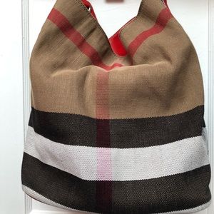 Authentic Burberry Hobo Bag